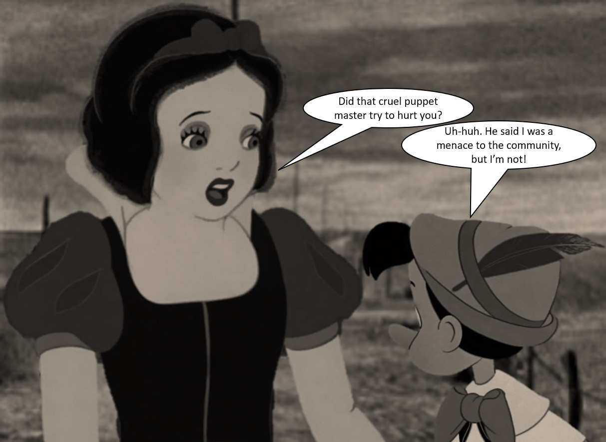 Pinoke Transformation First Scene of Pinoke and Snow in Wizard of Oz by richardchibbard on ...
