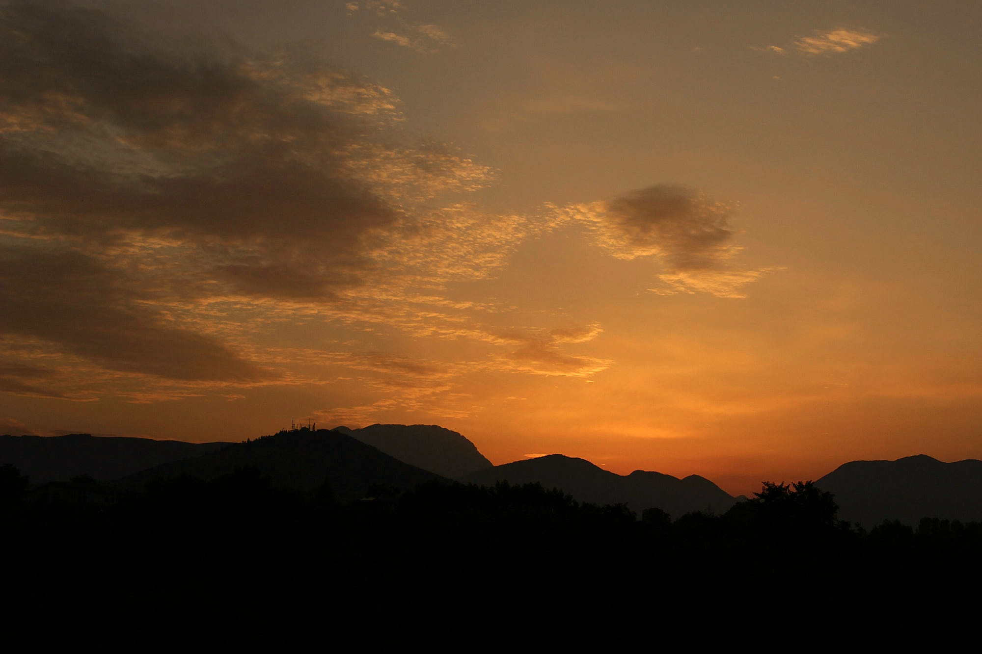 Sulmona - Night - Notte - Tramonto - Thunderstorm