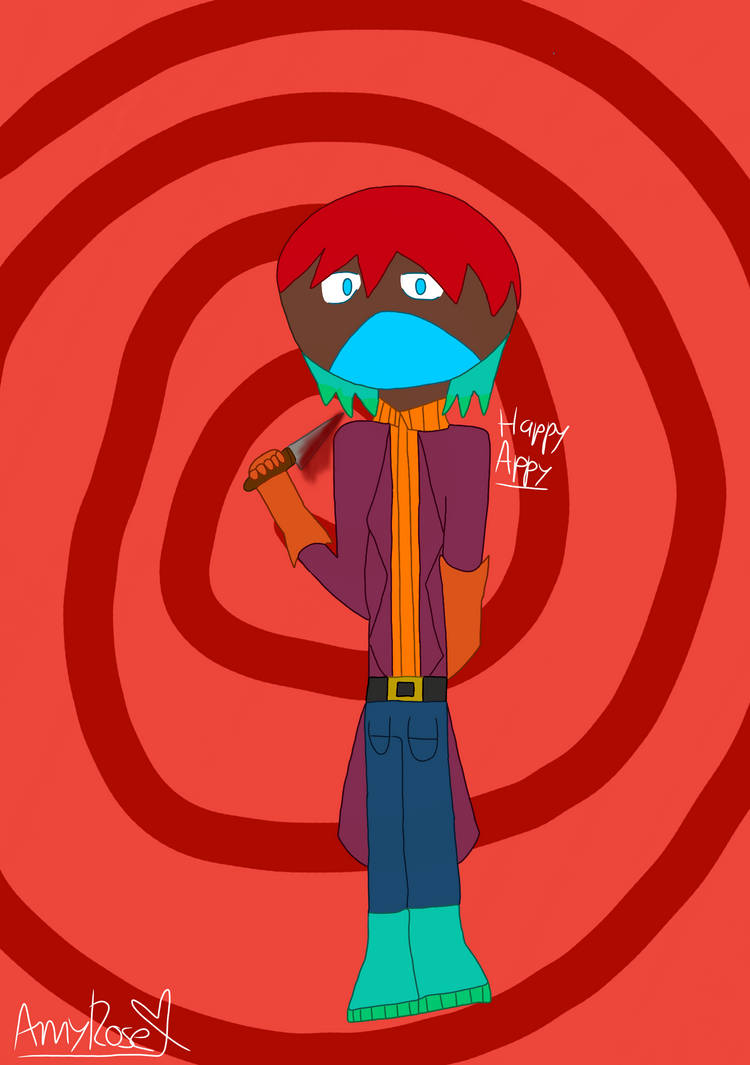 Redrawn Fanart: Happy Appy as an assassin by happyappy234567 on DeviantArt