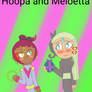 Hoopa and Meloetta as Humans
