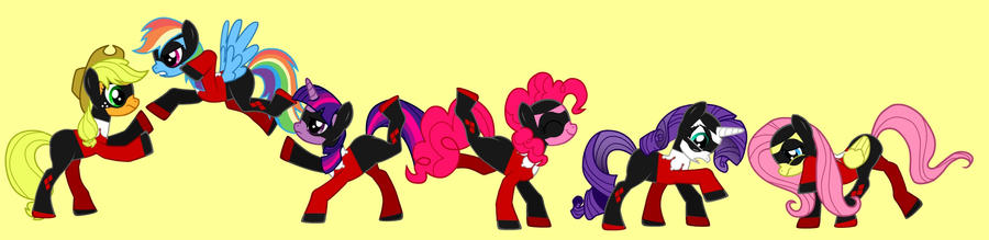 MLP Harley Quinn style