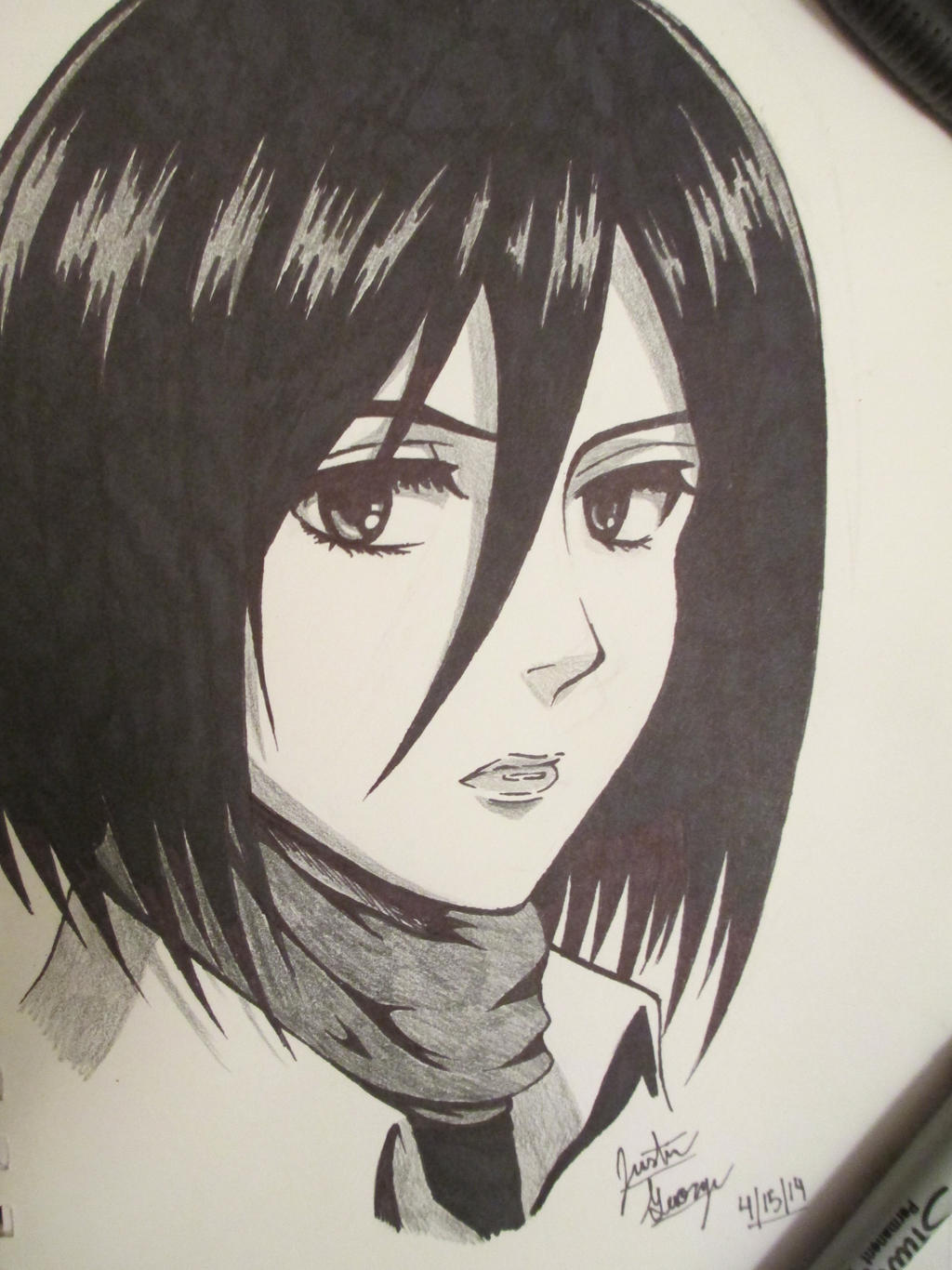 Mikasa Ackerman (Attack on Titan) [SKETCH]