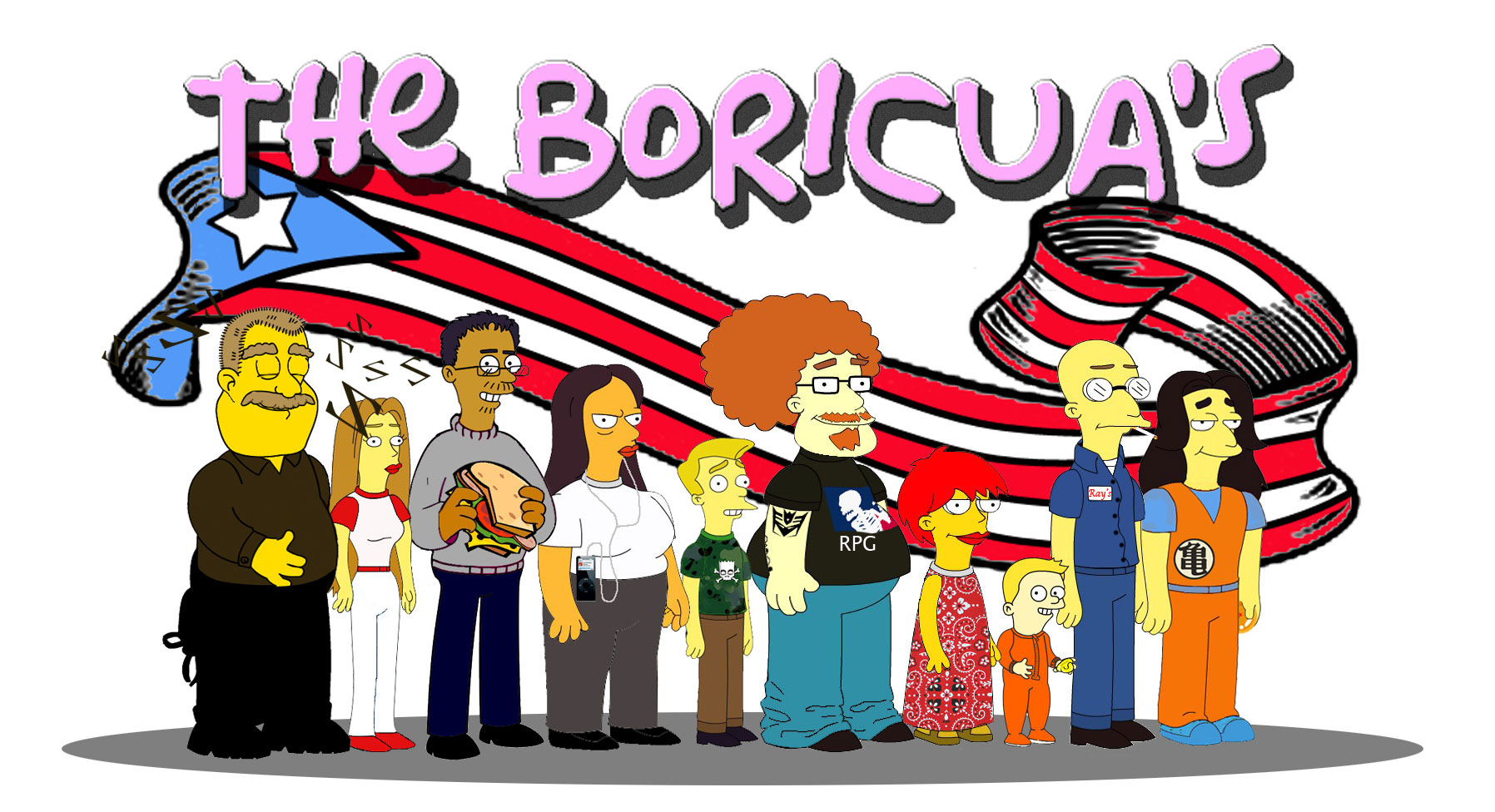 Simpsonized Rican's