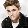 Drawing Zac Efron Prismacolor