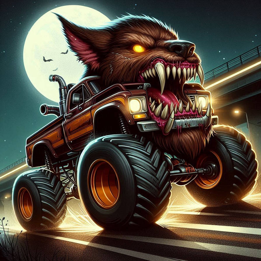 Monster Werewolf Truck AI by MilesZero on DeviantArt