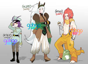 Pkmn gijinkas adopts O1: CLOSED by gnysy