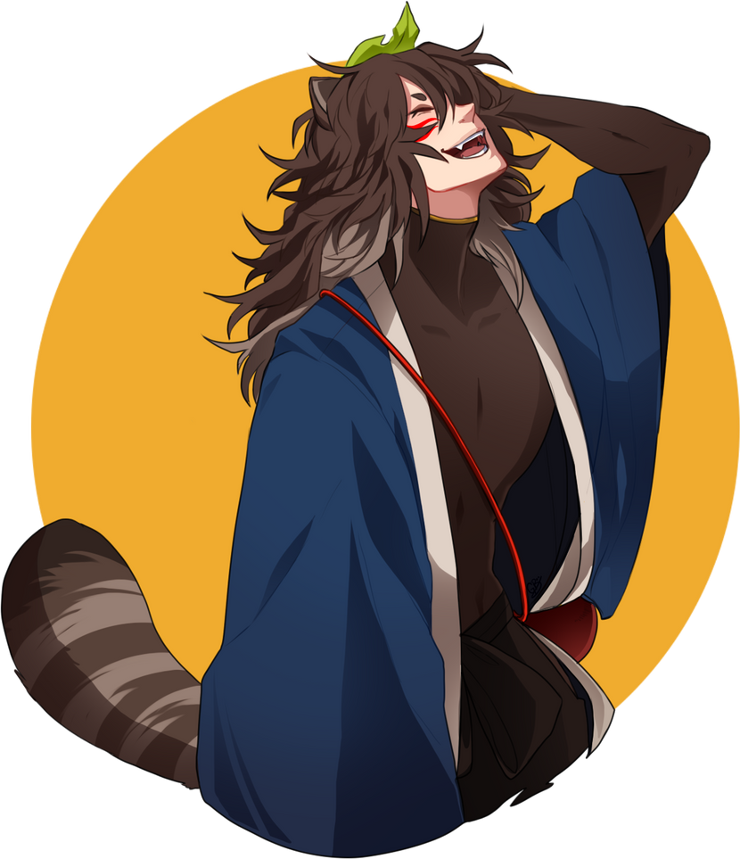 Tanuki by gnysy on DeviantArt