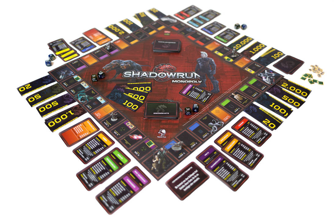 Shadowrun: Monopoly by fexes