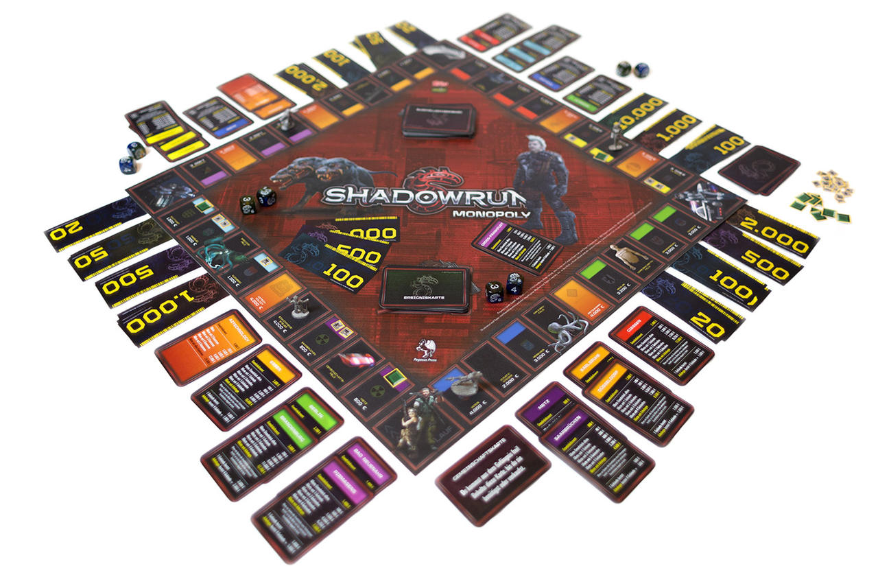 Shadowrun: Monopoly by fexes