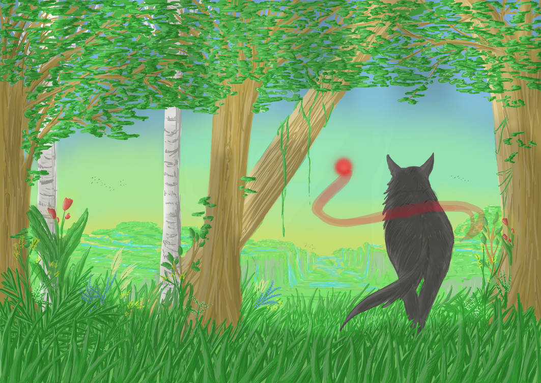 Contest Entry - Lost Ember Fanart by OkamiJake Contest Entry - Lost Ember Fanart by OkamiJake