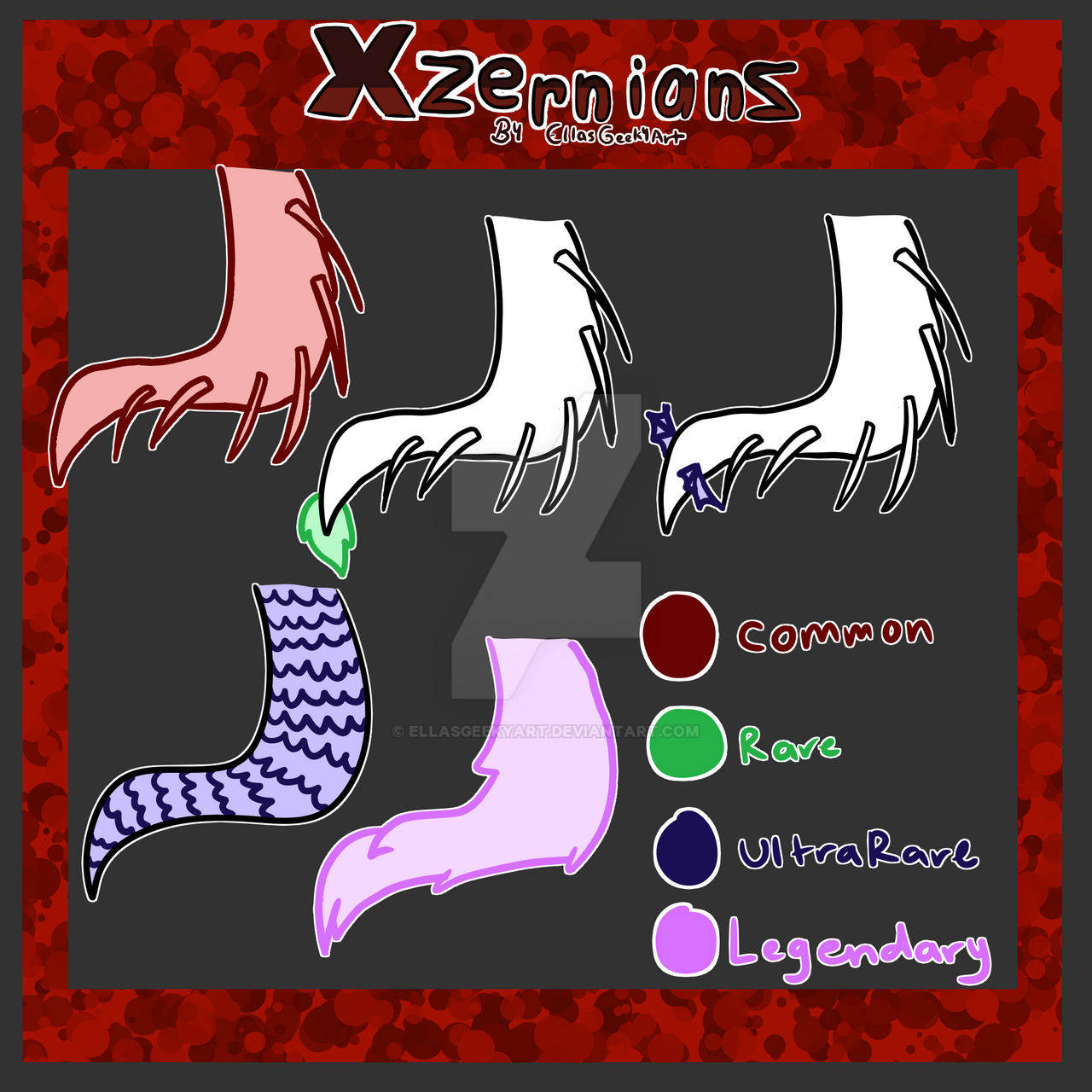 Tail Traits by EllasGeekyArt on DeviantArt