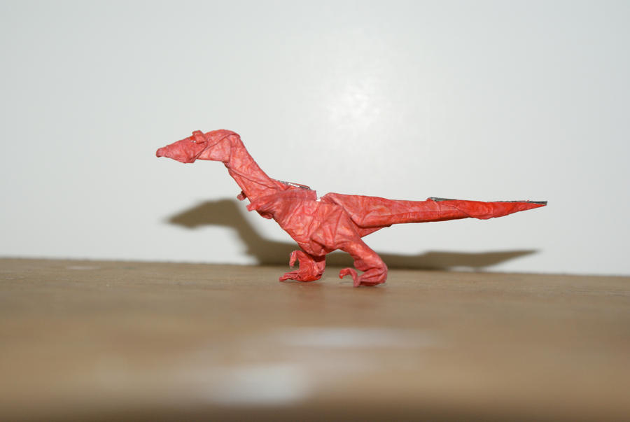 Origami Velociraptor by Blackblade-shinobi on DeviantArt