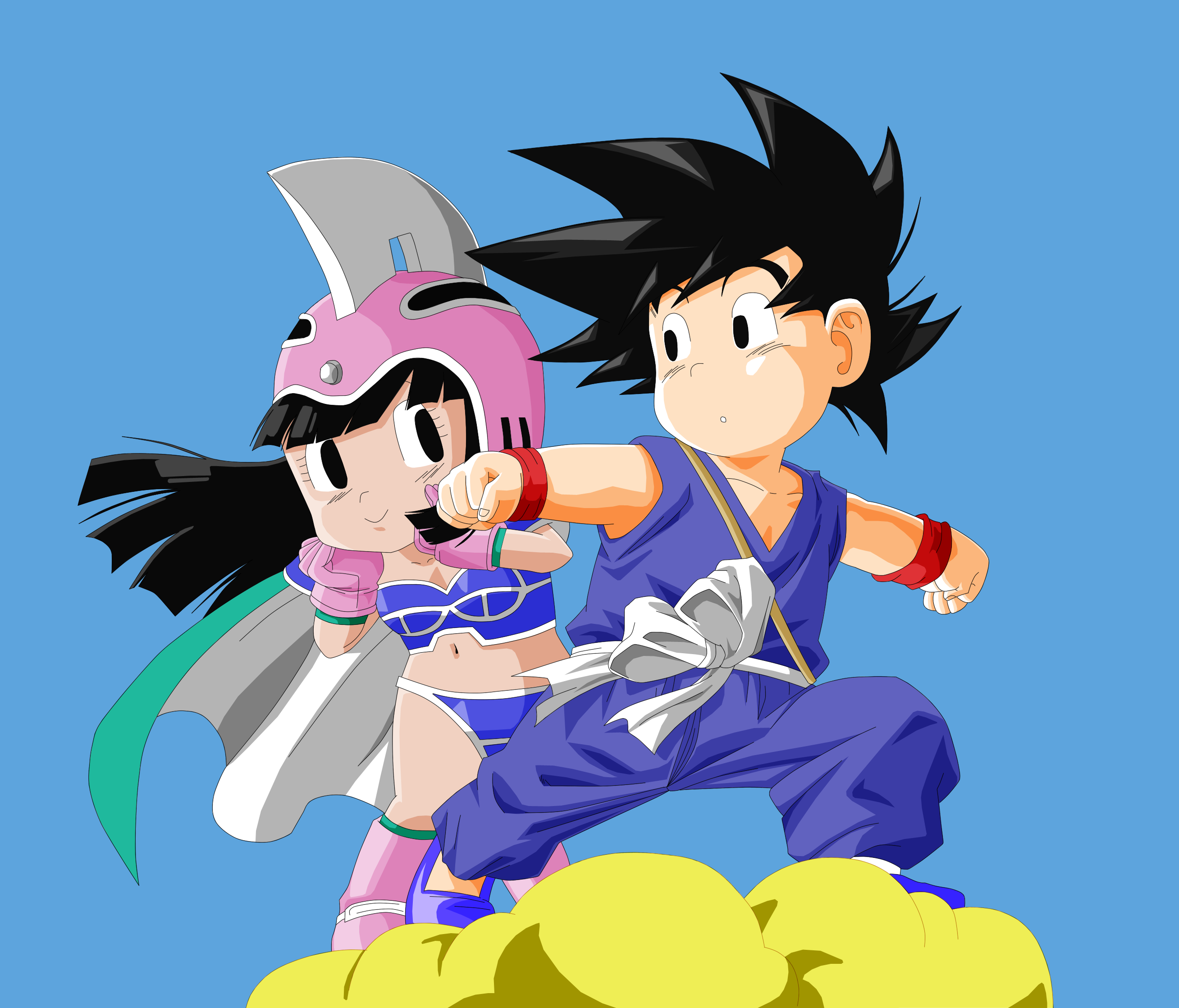 Goku and Chichi