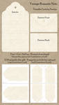 Vintage Romantic Note - Printable by Ninelyn