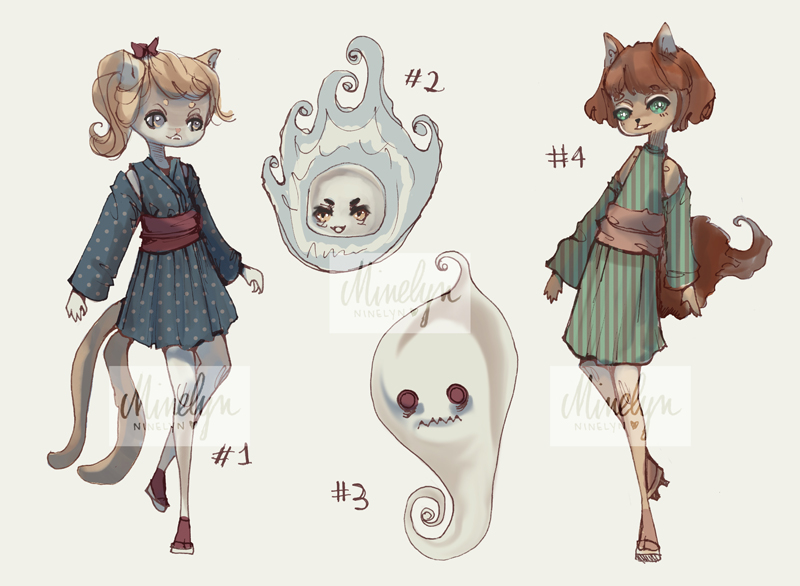 (OPEN 1 left!) Yokai Adoptables