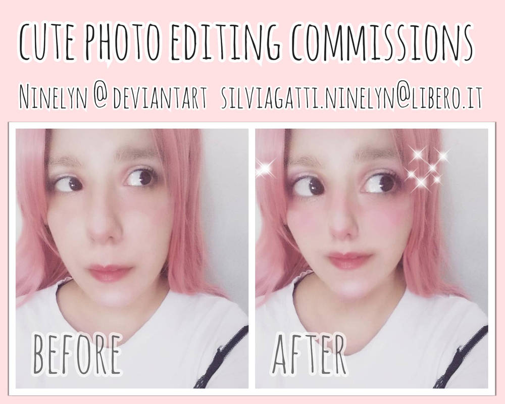 [OPEN] cute photo editing commissions [5 USD] 
