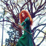 Merida Cosplay: I'll be shooting for my own hand.
