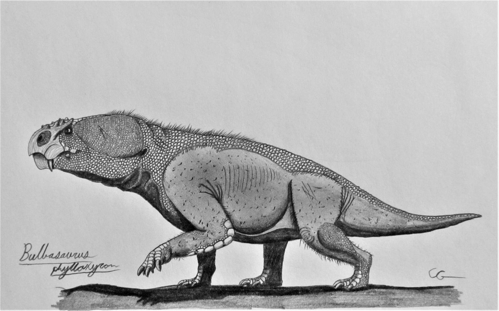 Bulbasaurus phylloxyron by AcroSauroTaurus on DeviantArt