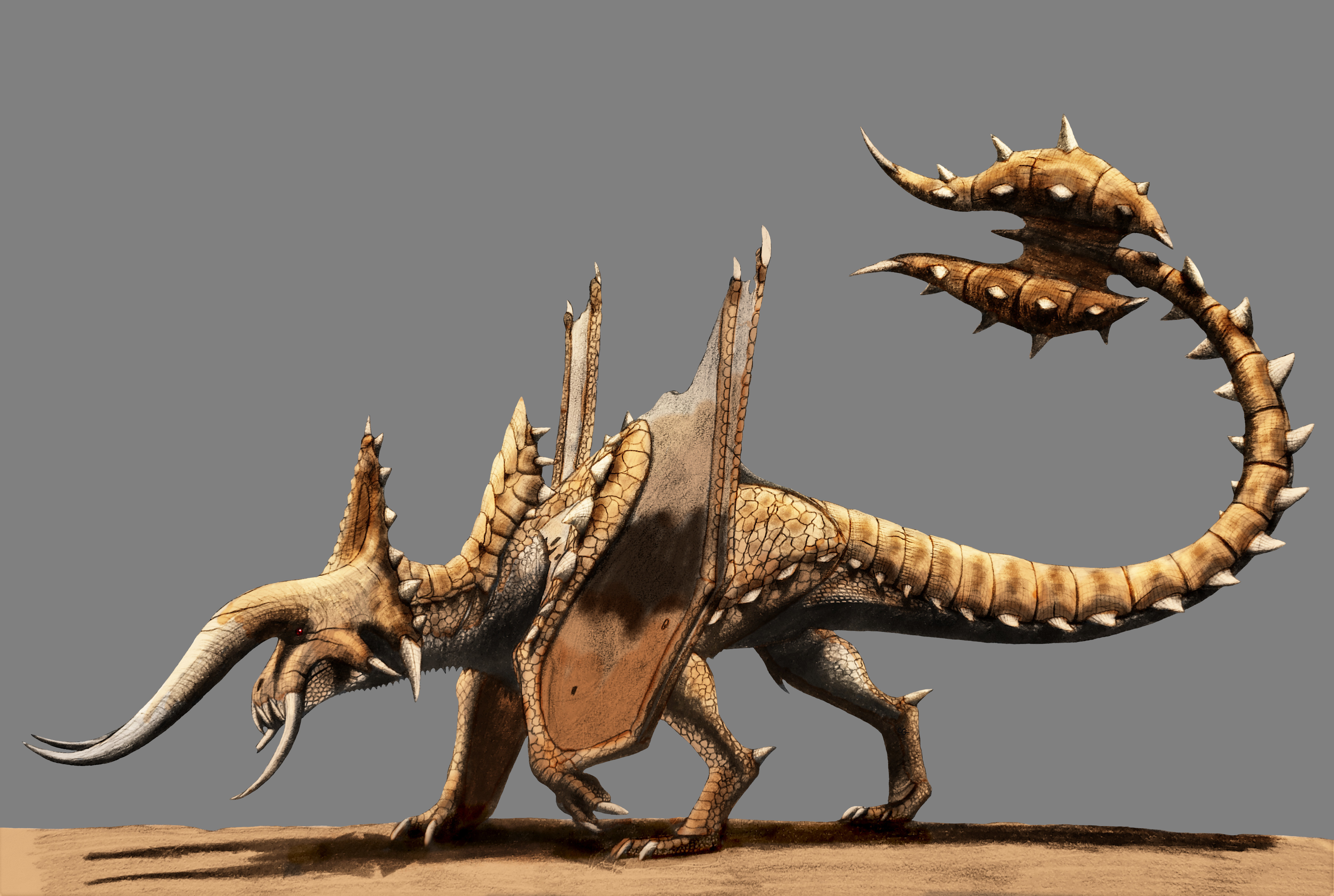 Monster Hunter: Diablos by AcroSauroTaurus on DeviantArt