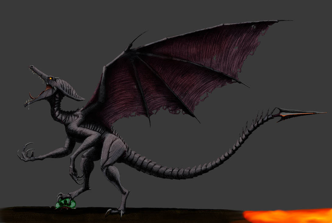 Metroid: Ridley by AcroSauroTaurus on DeviantArt