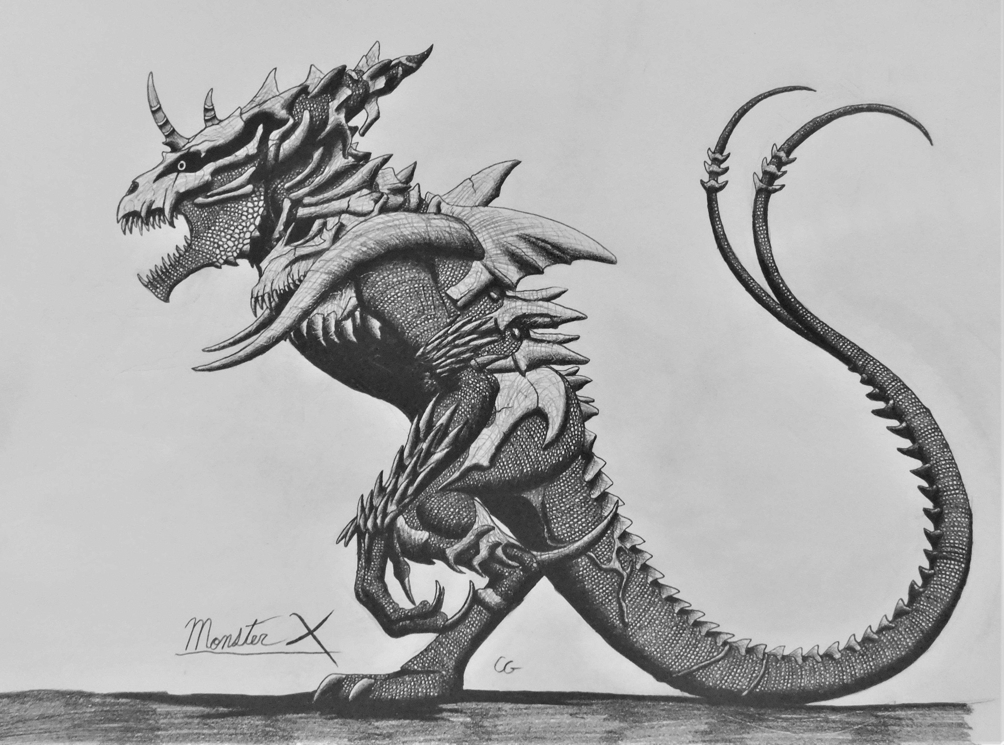 Kaiju: Monster X by AcroSauroTaurus on DeviantArt