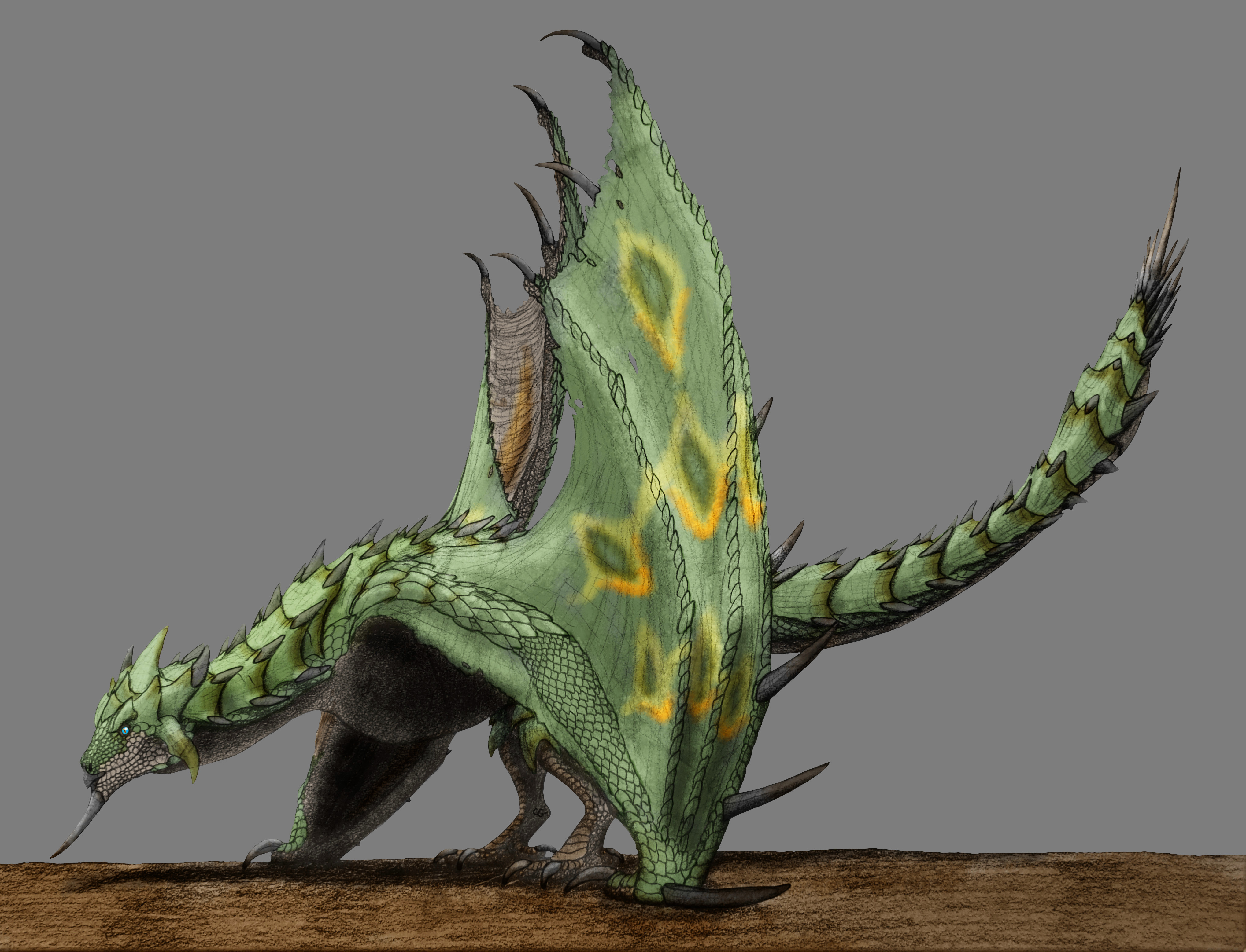 Monster Hunter: Rathian by AcroSauroTaurus on DeviantArt