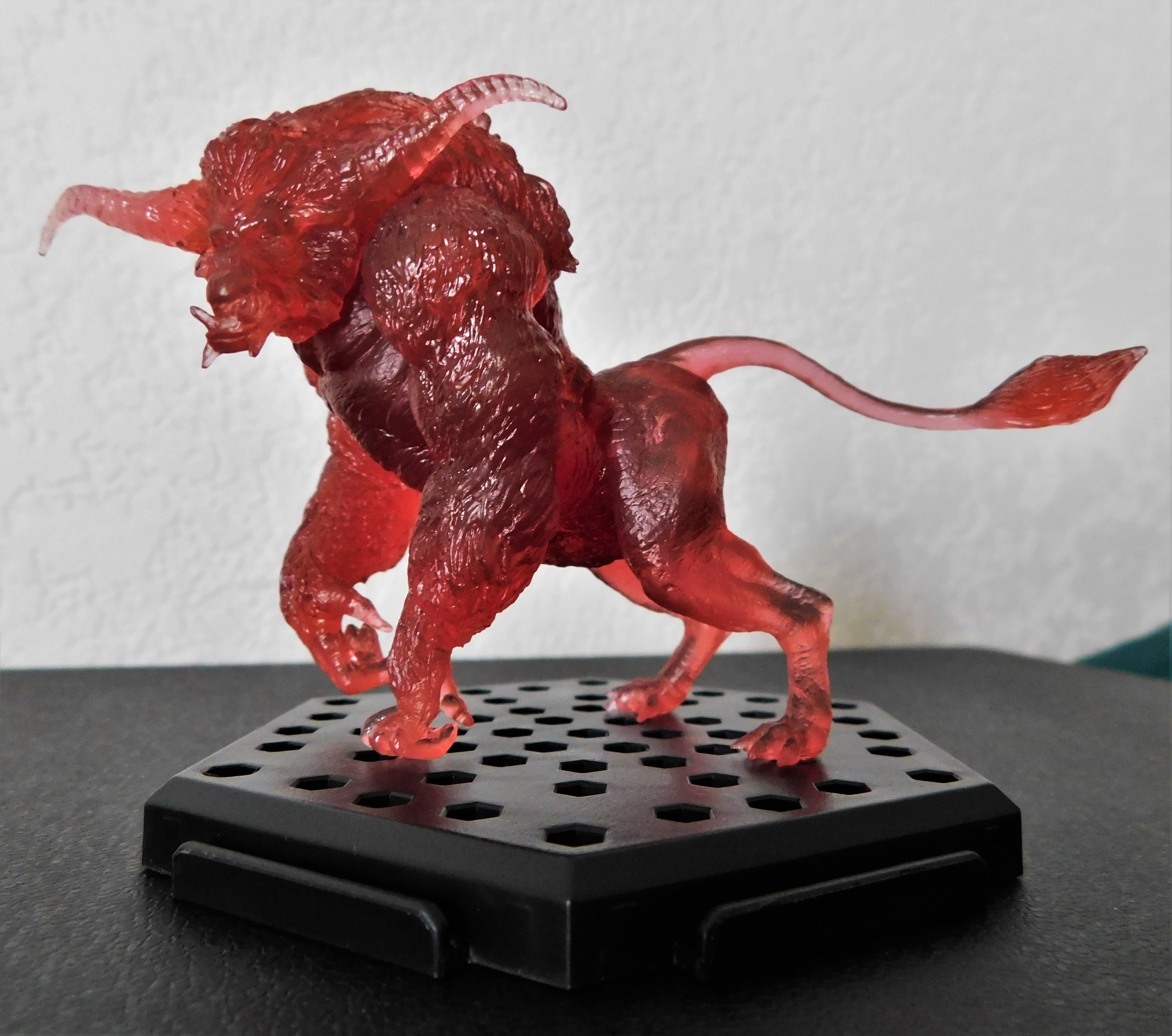 Capcom Figure Builder Rajang (clear) by AcroSauroTaurus on DeviantArt