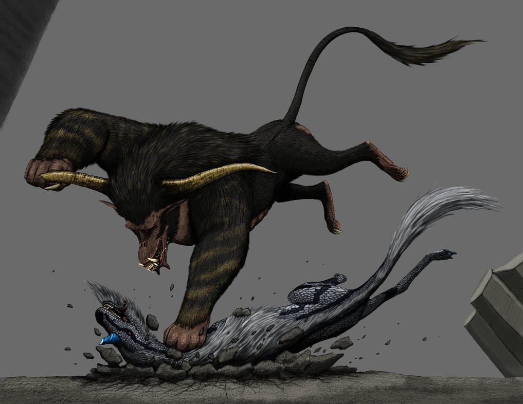 Monster Hunter 2nd Gen: Rajang by AcroSauroTaurus on DeviantArt