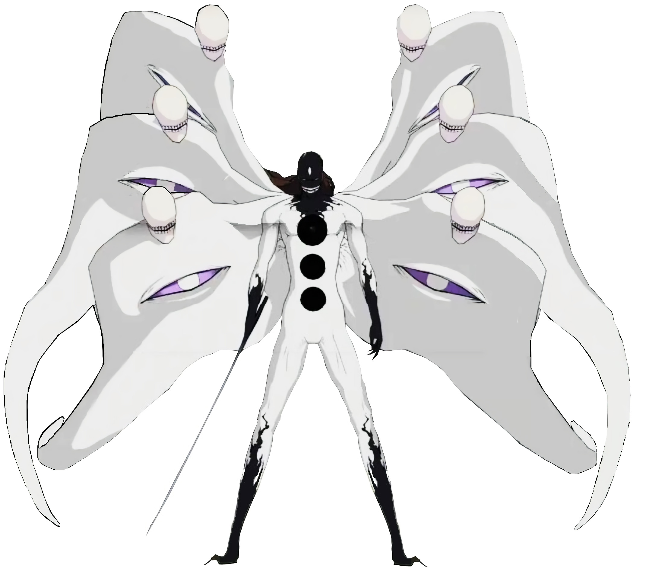 Bleach Aizen Final Form render by Abyss1 on DeviantArt