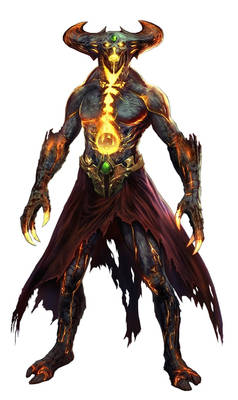 Mortal Kombat X Corrupted Shinnok Render