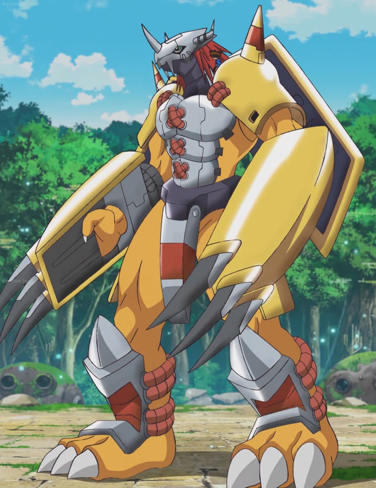 Wargreymon Stitched Image Digimon Anime 2020 by Abyss1 on DeviantArt