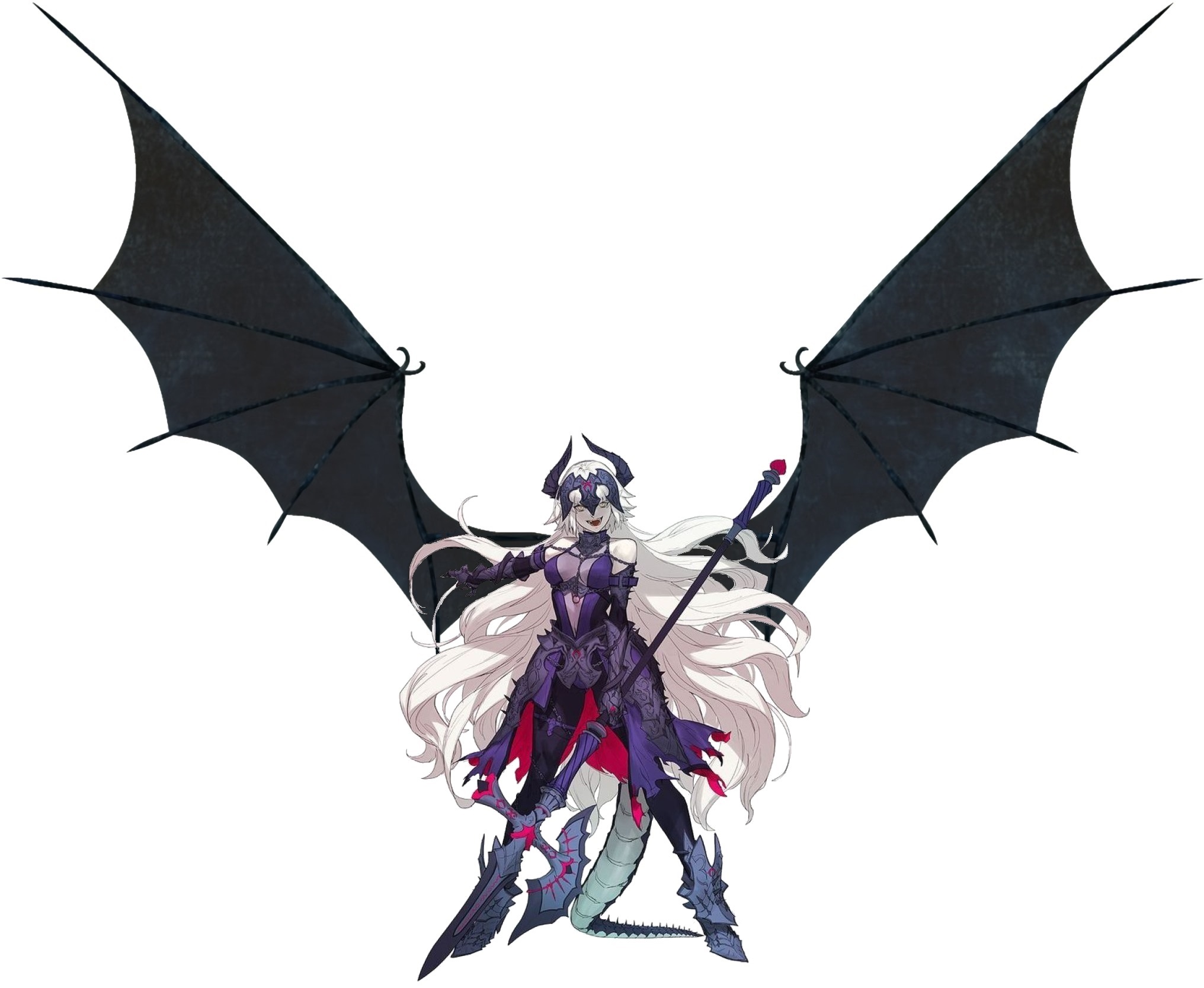 Jalter Renders Dragon Queen Jeanne d'Arc Alter aka Jalter by Abyss1 on DeviantArt