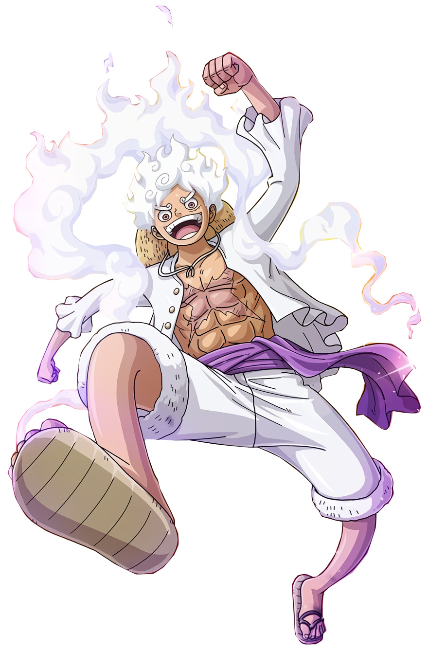 Luffy Gear 5 by Bk201-SGM on DeviantArt