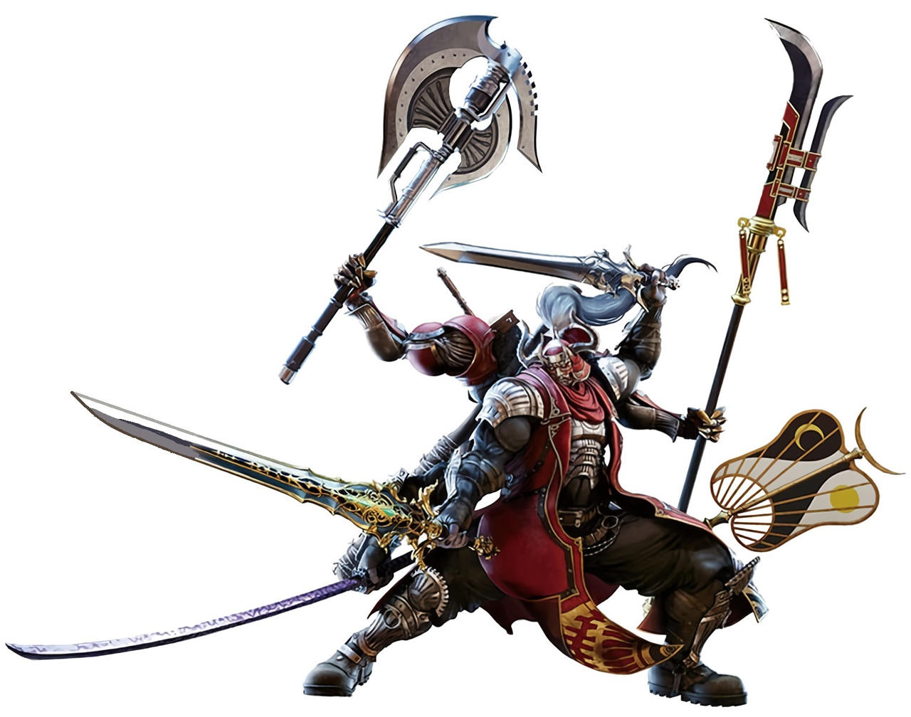 Final Fantasy VII Rebirth Gilgamesh render 2 by Abyss1 on DeviantArt