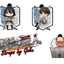 Shingeki no Kyojin straps !