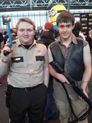 TWD Rick and Daryl - Birmingham Comic Con - 2013