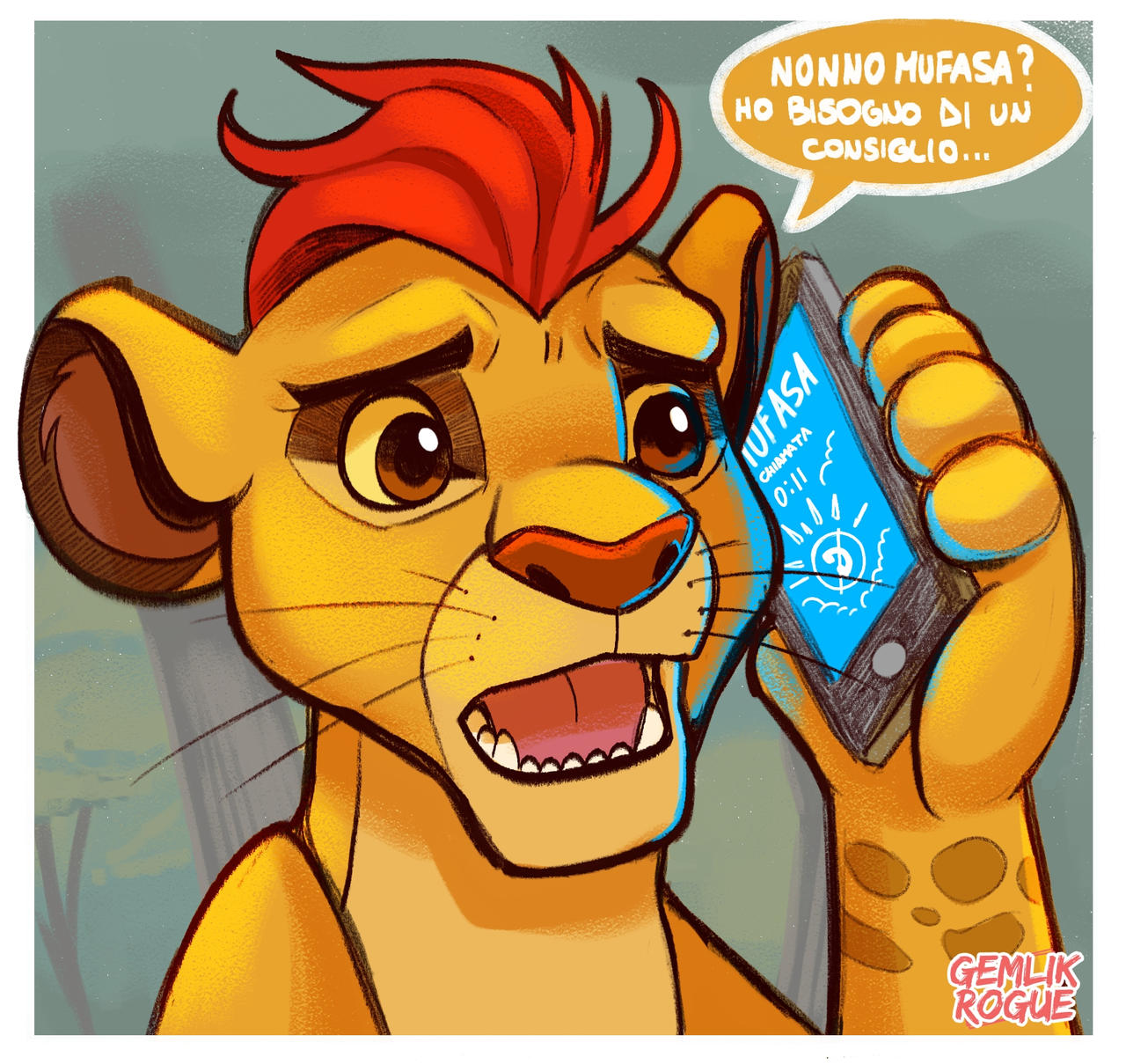 Kion Kion needs an advice by Gemlik-rogue on DeviantArt