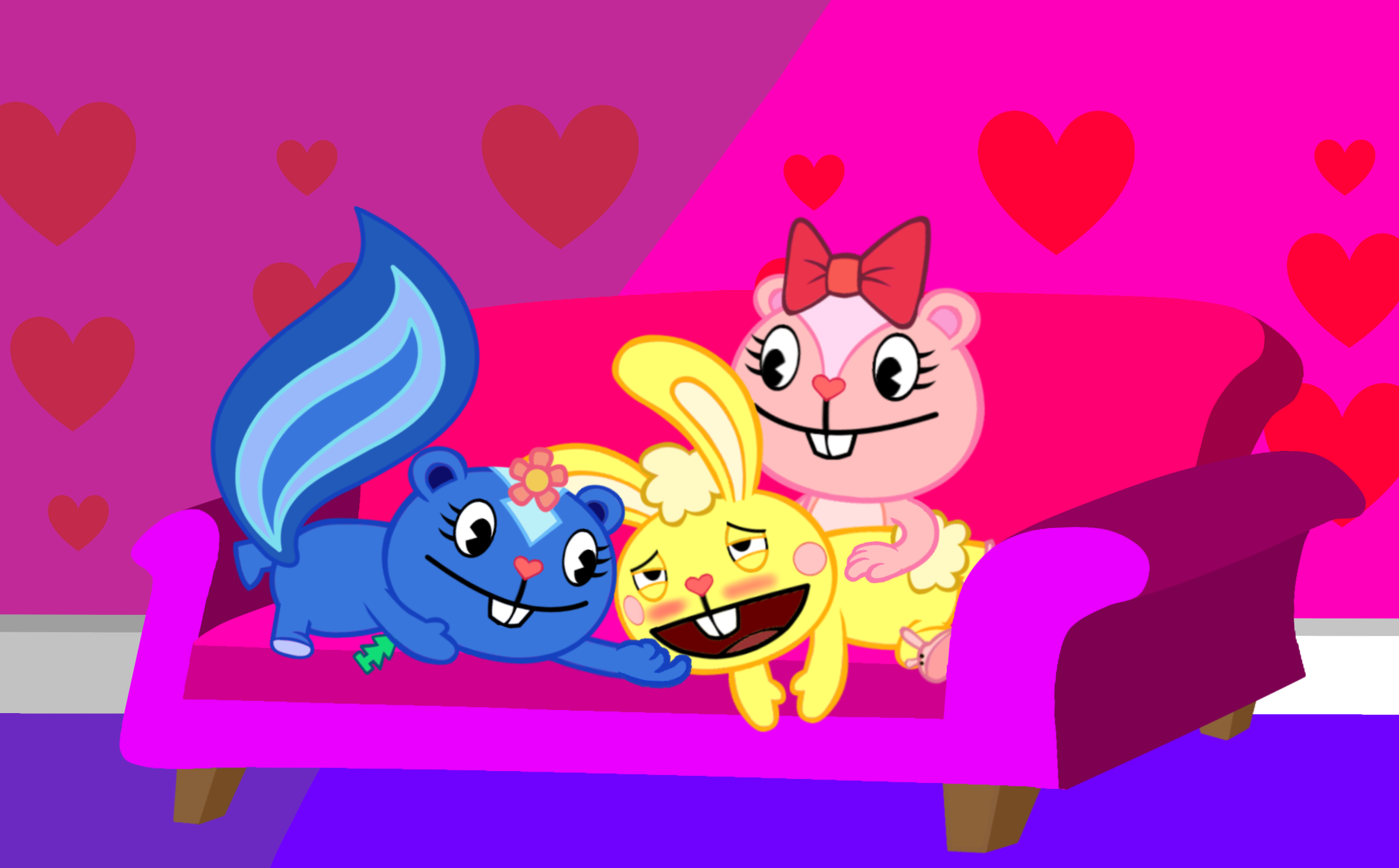 happy tree friends cuddles and giggles