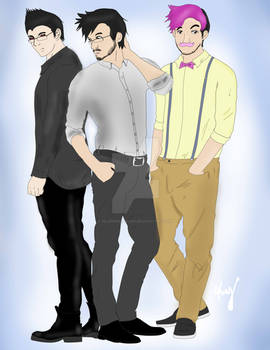 The Trio Colored