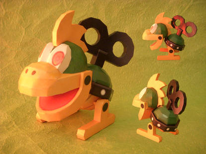 Mecha-Koopa Papercraft