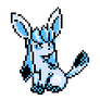 Shiny Glaceon Gen 2 sprite