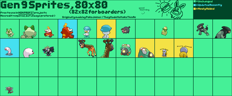 Galería de sprites de Regigigas, Base de datos Pokémon in 2023