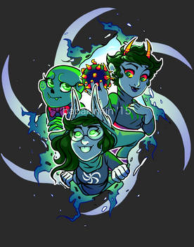 atearinspace - homestuck tshirt contest entry 2