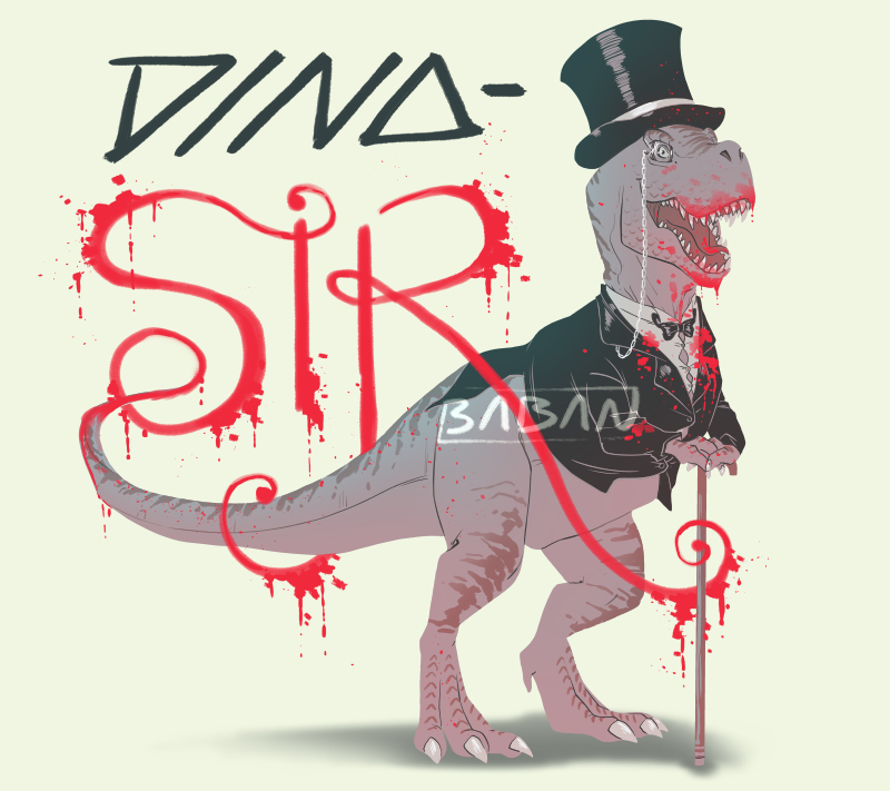 dino-SIR (prints and shirts available)