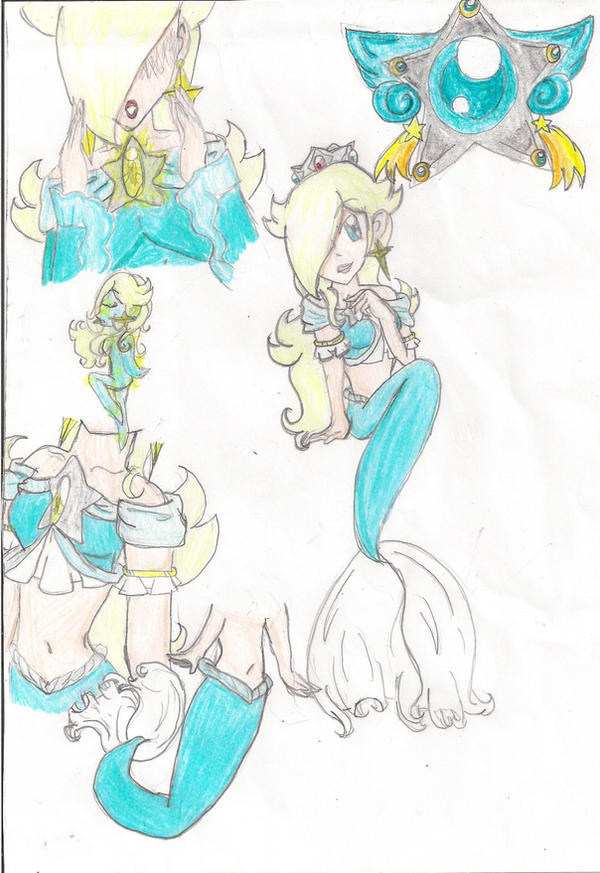 Mermaid Rosalina Transformation by LilacPhoenix on DeviantArt.