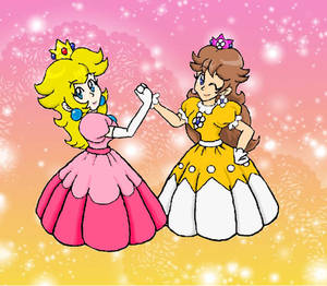 Contest-Old School Peach and Daisy