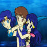 Mat and Mermaid Dawn and Ami