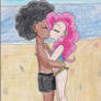 AfroxPinkie Pie- On The Beach