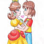 Daisy and MB64 Hugging