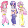 Human Pony Belly Dancers